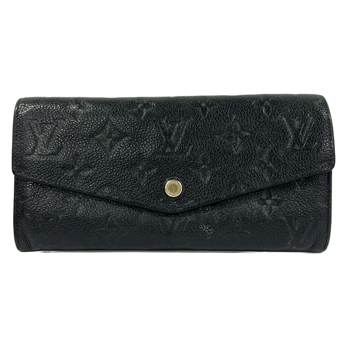 LOUIS VUITTON(ルイヴィトン) 長財布 モノグラム・アンプラント ポルトフォイユキュリユーズ M60287 アンフィニ イニシャル刻印 レザー