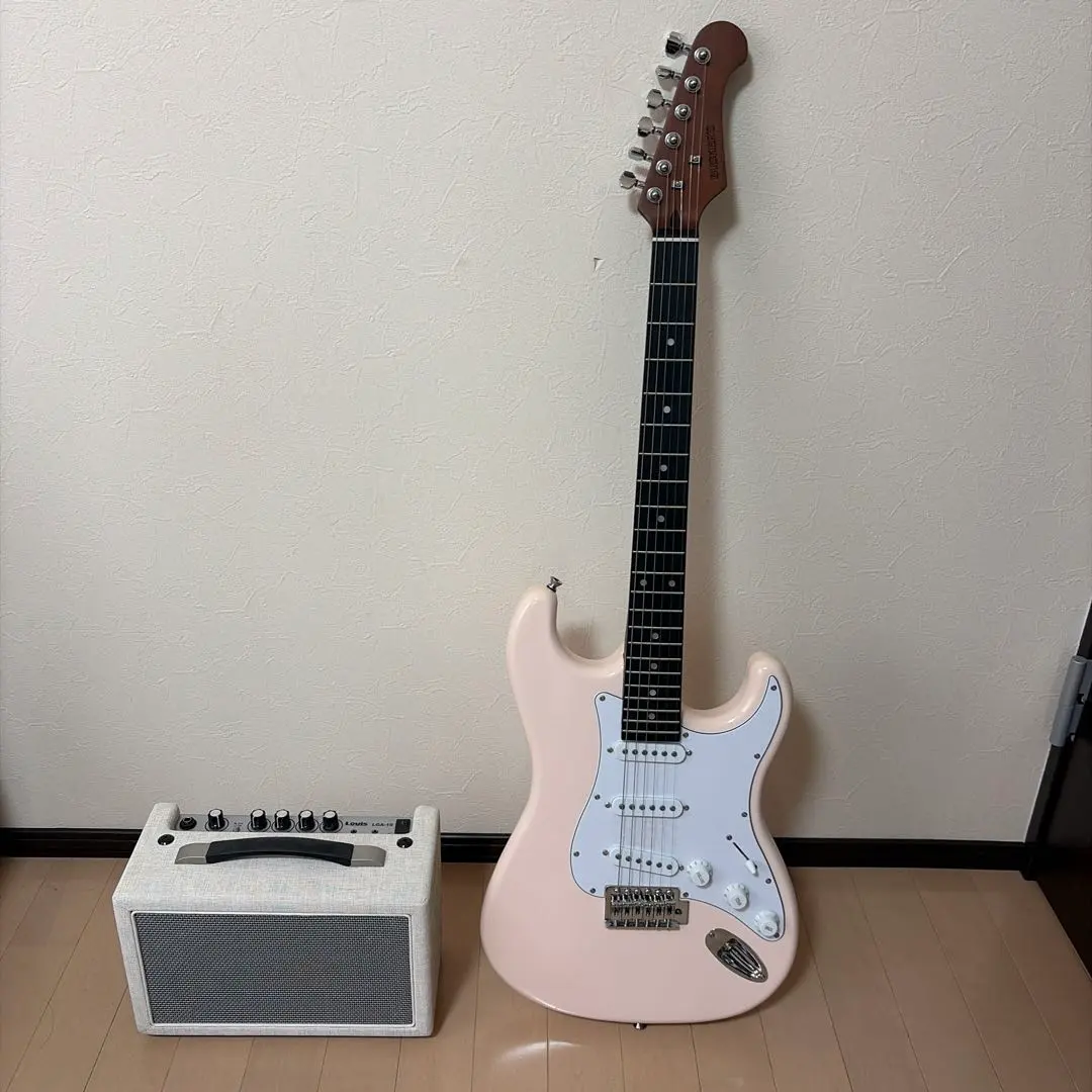 busker's エレキギター louis アンプ付き