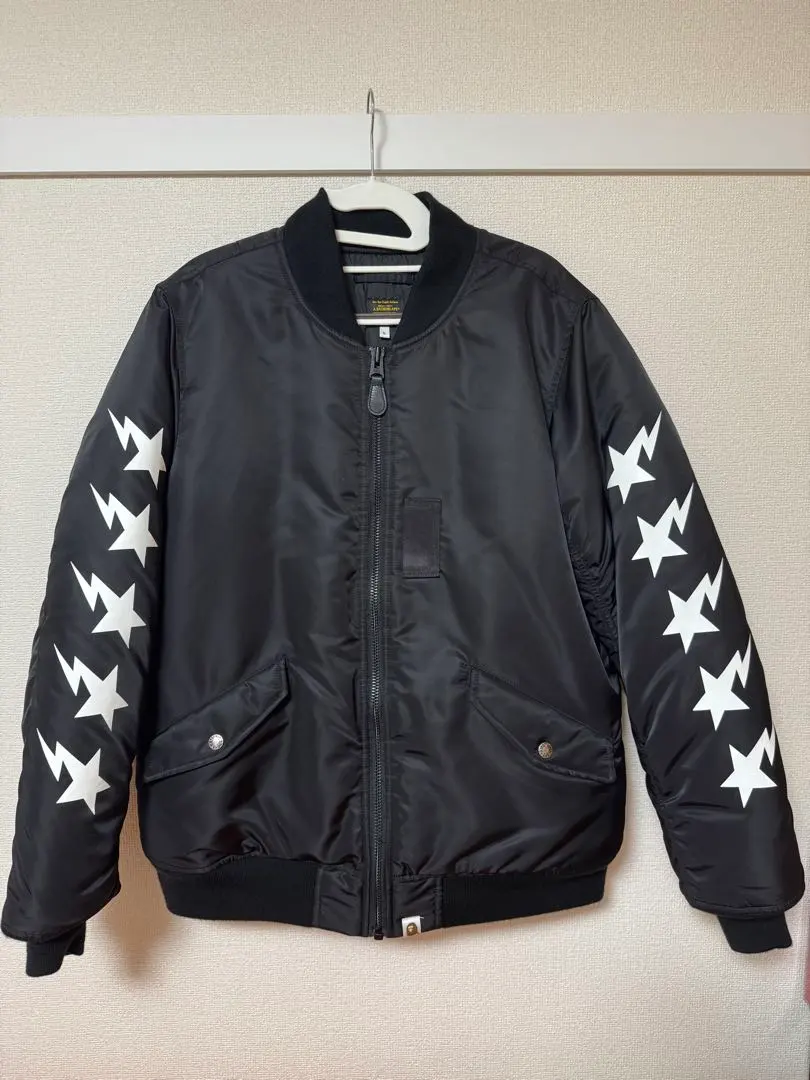 最終価格　エイプ　ベイプスタ　フライトジャケット　MA1 bomber