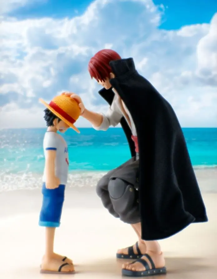 伝票跡無し　S.H.Figuarts シャンクス＆モンキー・D・ルフィ（少年期）