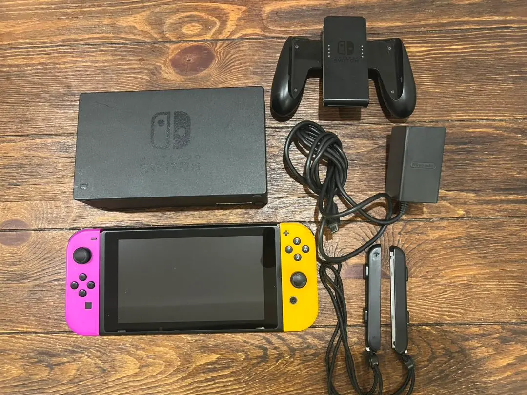 Nintendo Switch 本体 ネオンパープル ネオンオレンジ