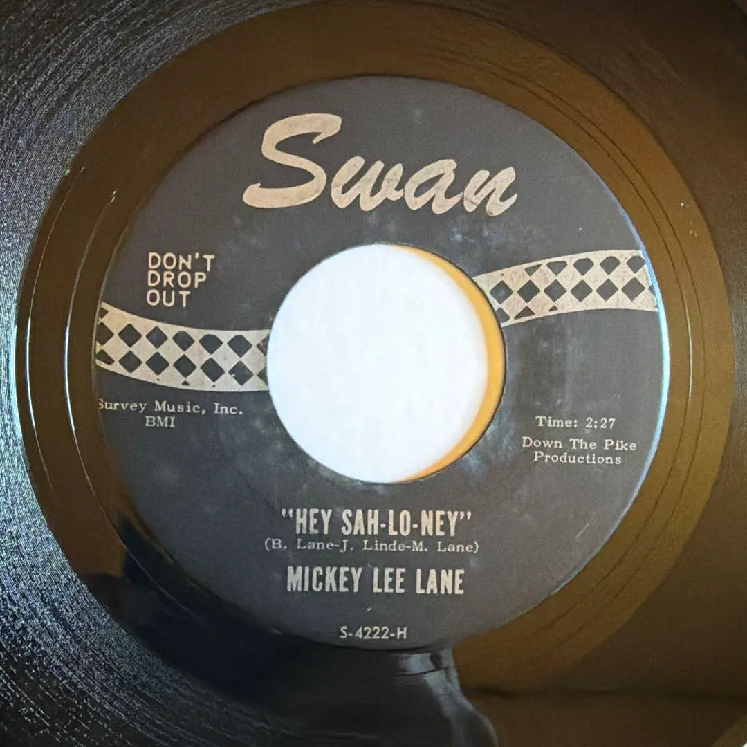 激レア!オリジ7"Mickey Lee Lane ガレージR&Bノーザンソウル