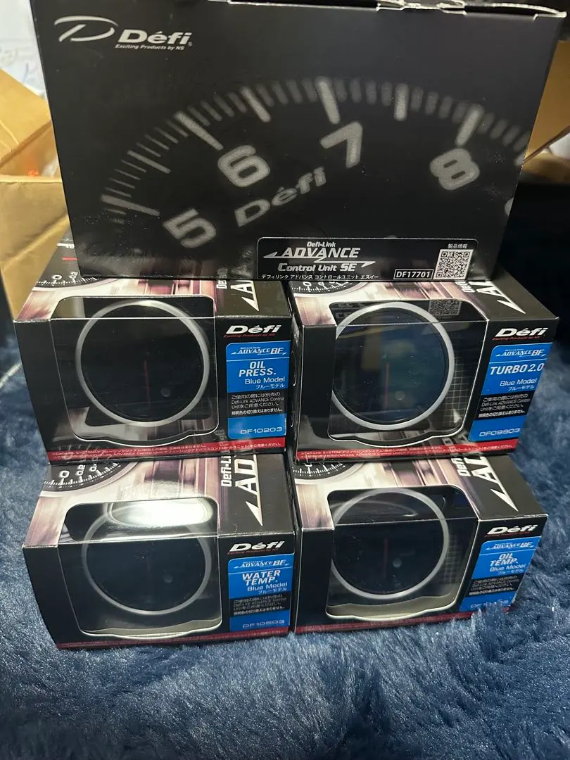 Defi ADVANCE BF 追加メーター 4点セット コントロールユニット付