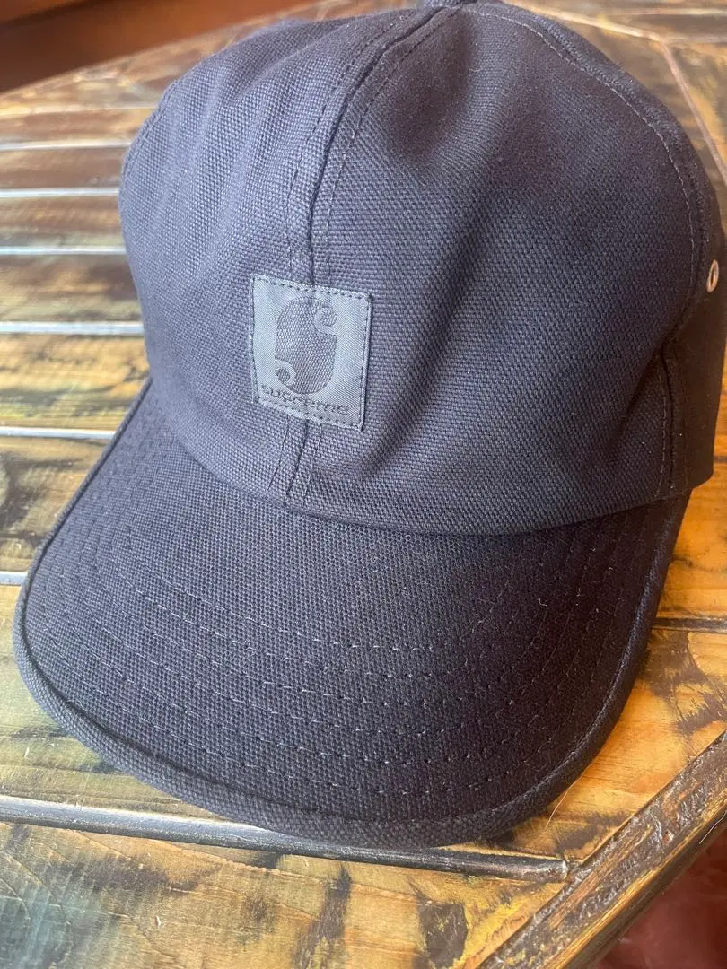 supreme carhahrt logo cap black