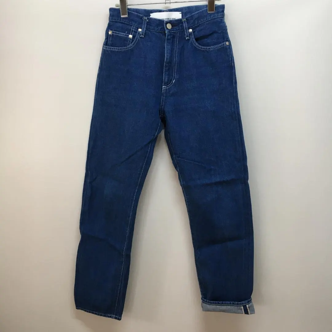 日本製　IÉNA　イエナ　セルビッジ　デニムパンツ　USED　12498
