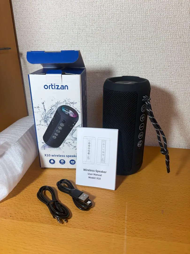 Ortizan X10 Bluetooth防水スピーカー 未使用 ブラック