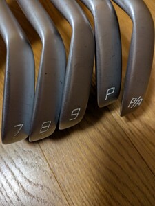 Used Japanese Golf Iron Sets 5 TC-606 7-P.PA N.S PRO ZELOS 6