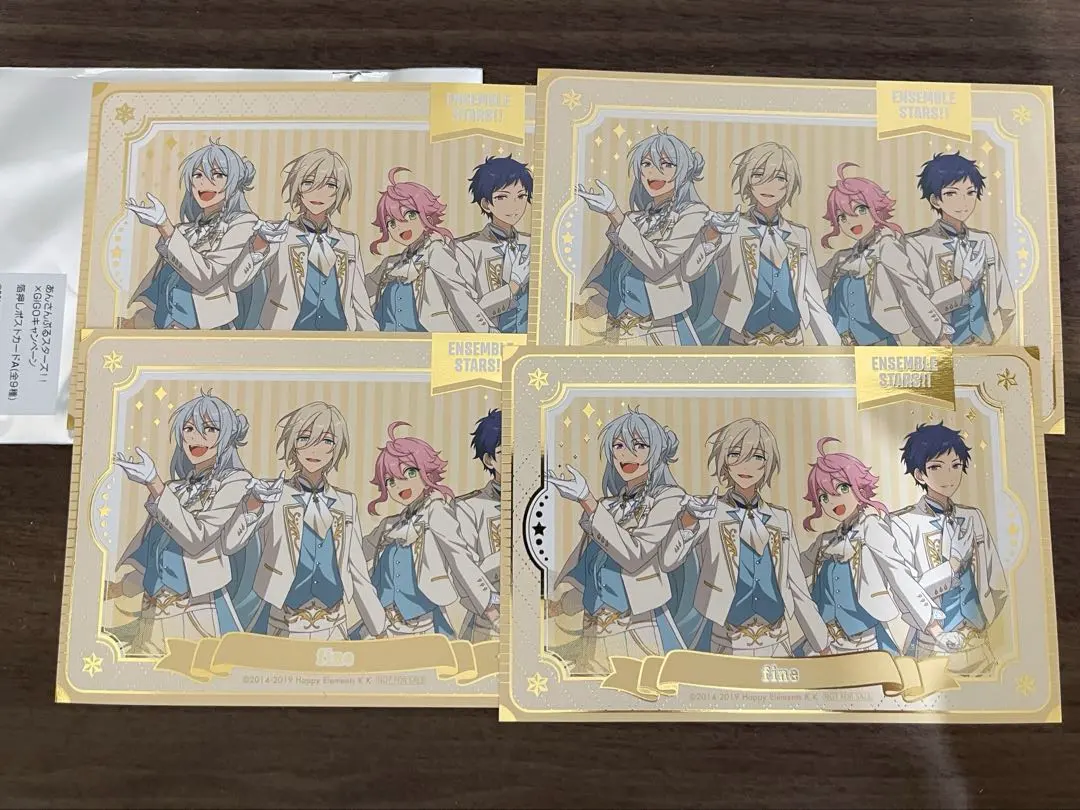 あんさんぶるスターズ！GIGO限定 特典　ポストカード　4枚セット