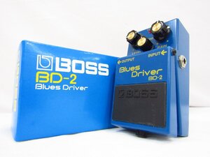 Pedales de guitarra BOSS de segunda mano de Japón BOSS Blues Driver BD-2 MADE IN TAIWAN PSA 090243