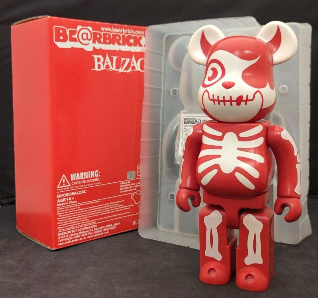 MEDICOMTOY BE@RBRICK BALZAC ATOM-RAGE VAMPIRE （RED） 400%