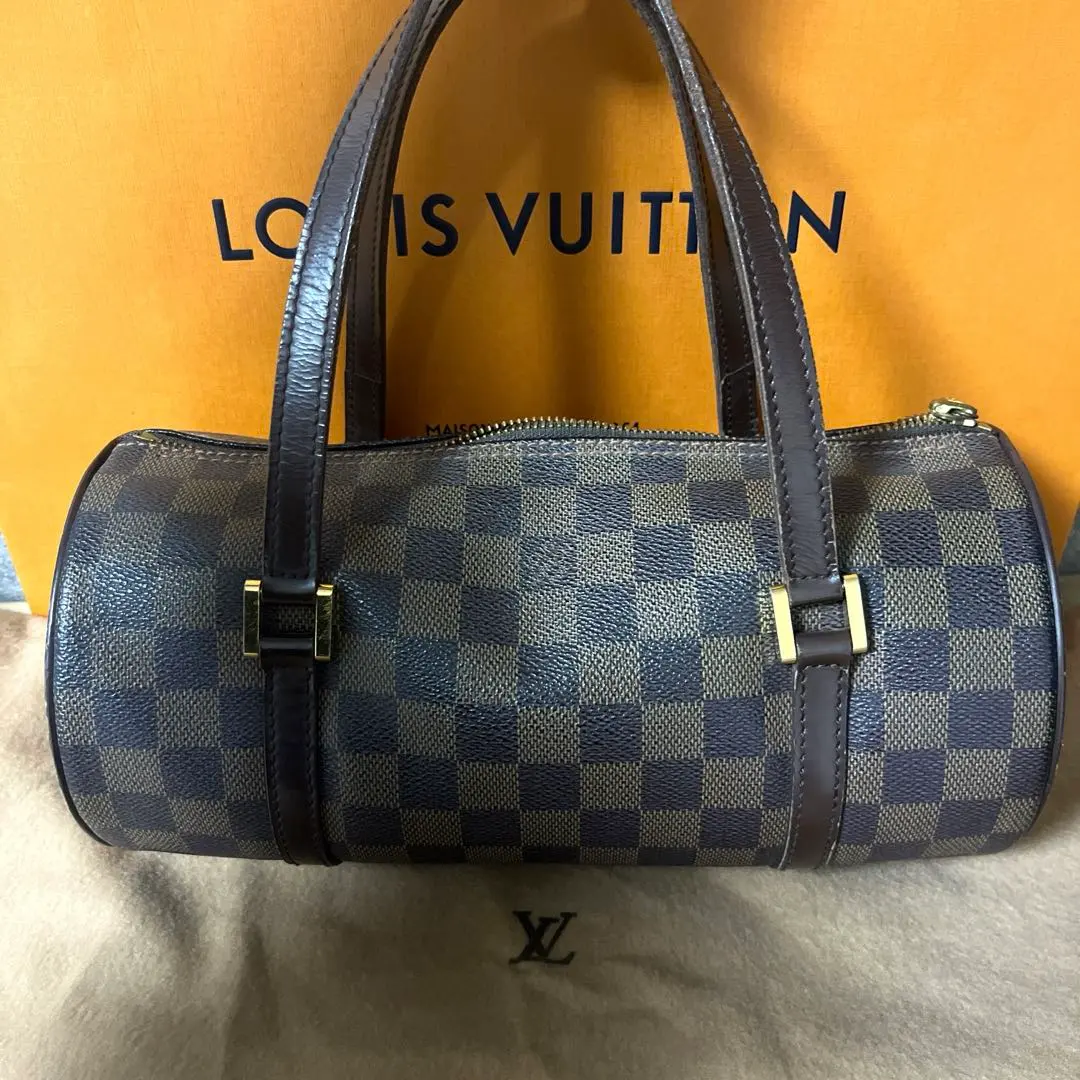 LOUIS VUITTON ダミエ パピヨン ハンドバッグ