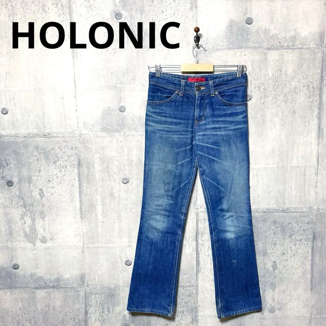 HOLONIC ホロニック レディース ブーツカットデニム ジーンズ 1