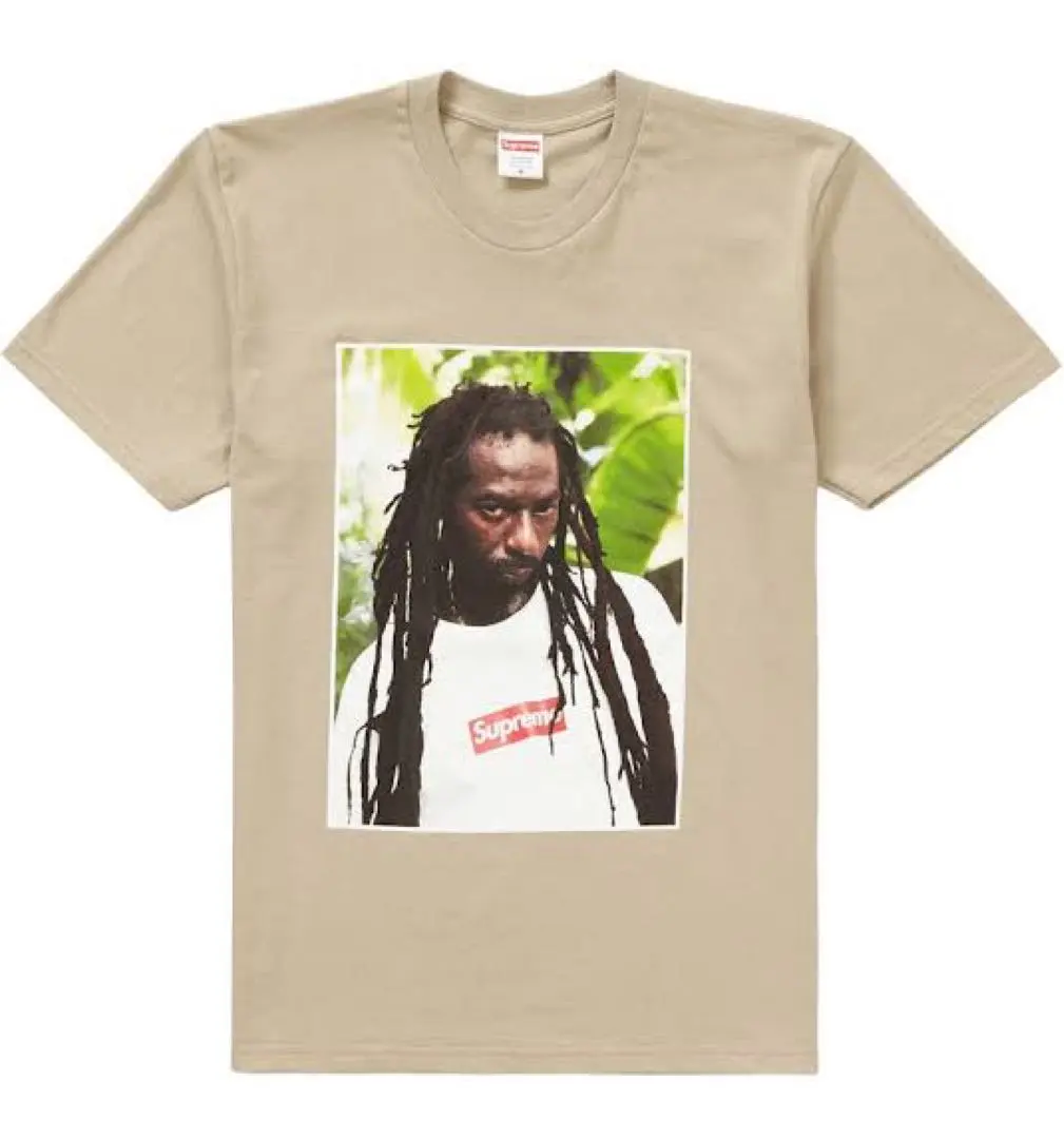 Supreme Buju Banton tee clay 新品