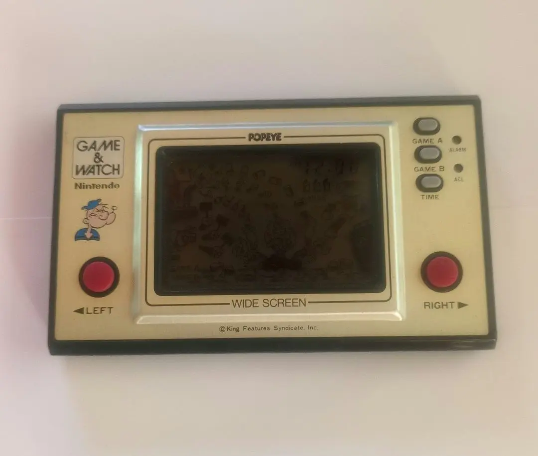 ポパイ ゲーム&ウォッチ レトロ ゲームウォッチ