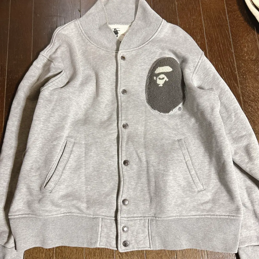 A Bathing Ape 90s グレー パーカー旧タグ　ヴィンテージ　L
