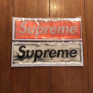 Supreme Japan Supreme Raised Plastic Box Logo Sticker