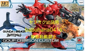 Premium Bandai HG 1144 MG HGUC