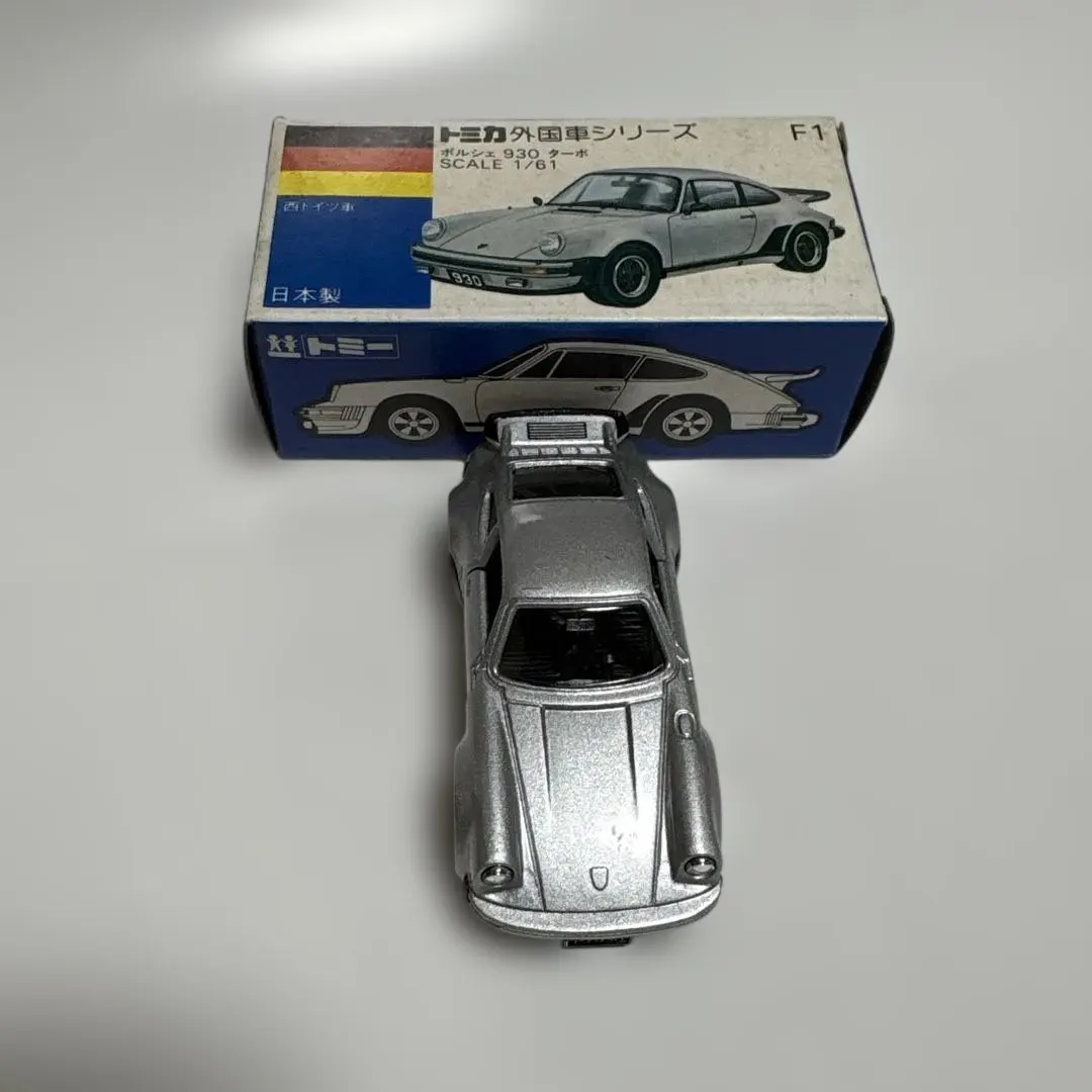 トミカ 青箱 F1 ポルシェ 930 ターボ 日本製