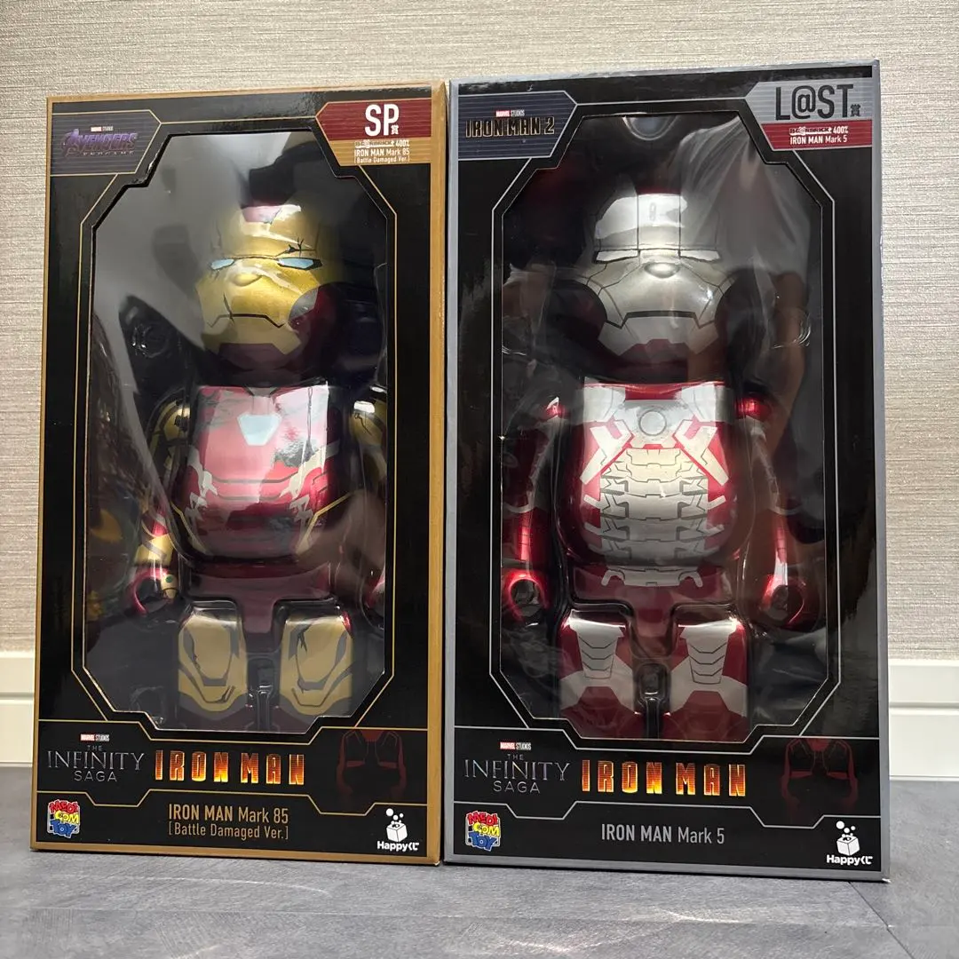 BE@RBRICK アイアンマン Mark 85 & Mark 5 セット