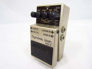 Used BOSS Guitar Pedals Japan BOSS Dynamic Wah AW-3 MADE IN TAIWAN PSA 090348