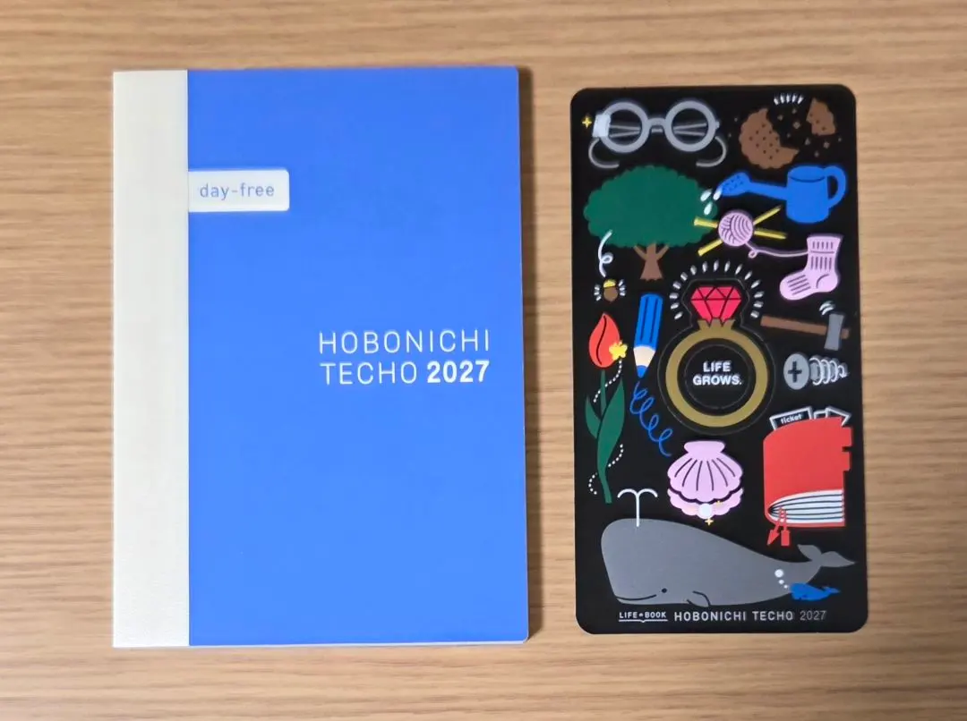 【新品】ほぼ日手帳2027　day-free　A6サイズ　月曜始まり