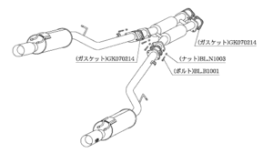 JDM Car Parts Kakimoto.R NISSAN Z 2 CZ32 3.0 FR 5MT4AT (NS319W)