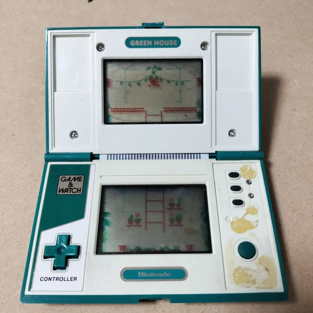 任天堂 GAME & WATCH GREEN HOUSE ジャンク