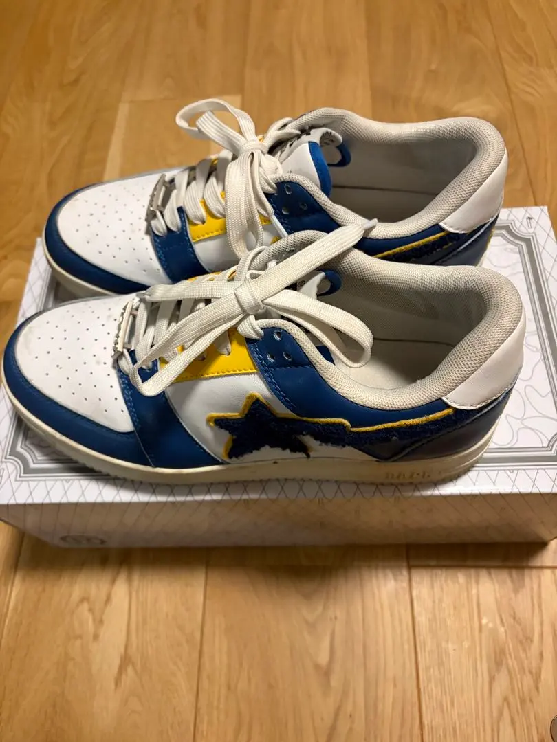 Bapesta Low Patched Navy 27cm