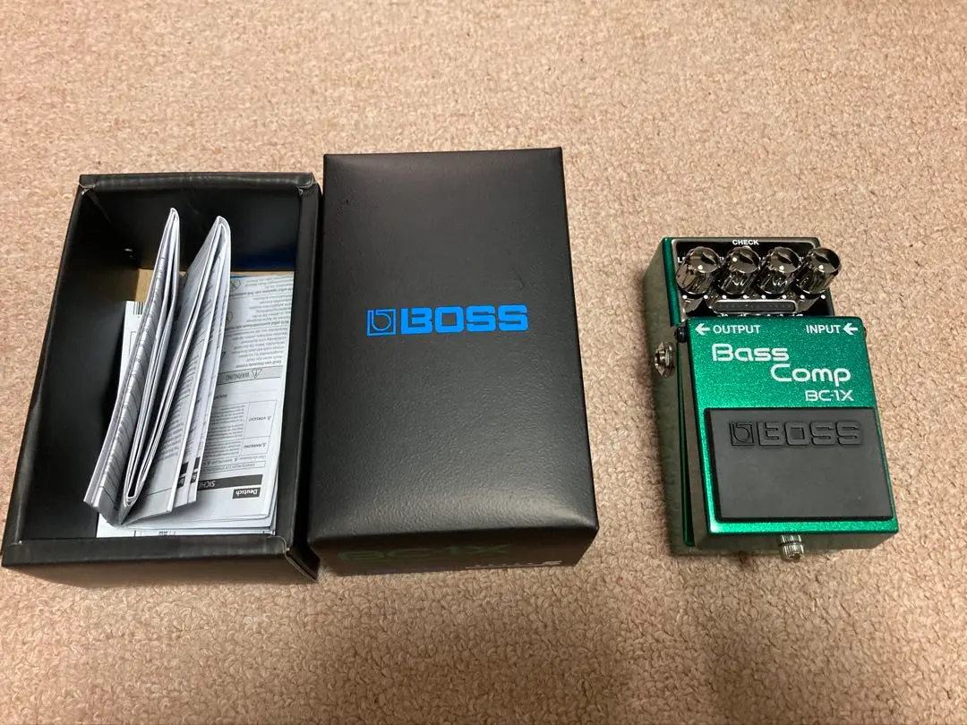 【新品同様】　BOSS Bass Comp BC-1X ベースエフェクター