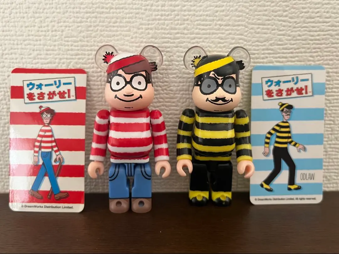 BE@RBRICK SERIES38 ウォーリーをさがせ ウォーリー& オドロー