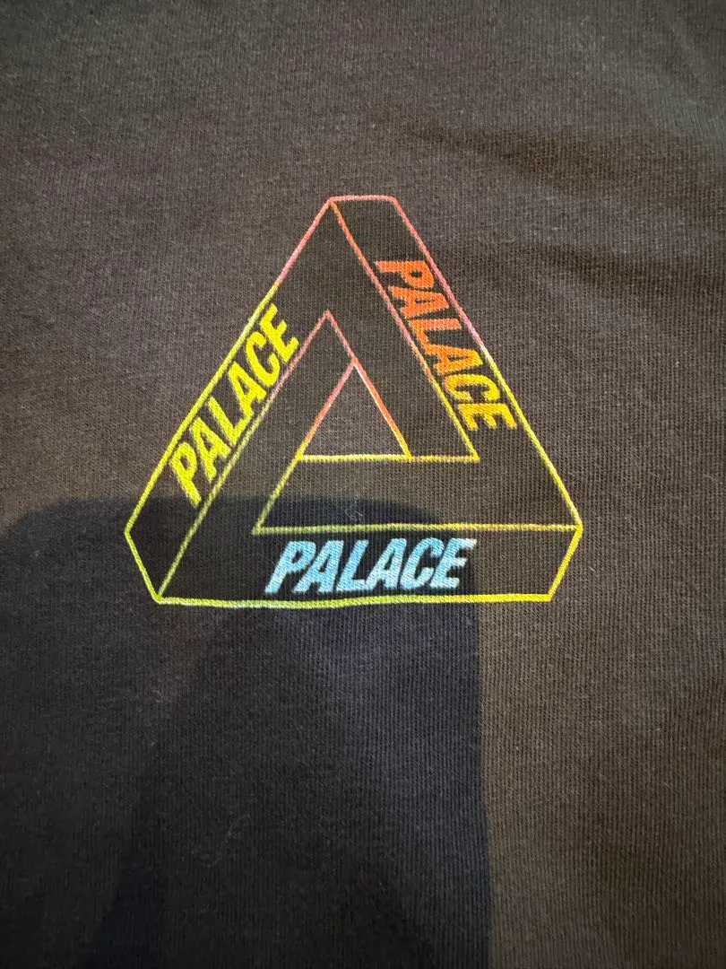 PALACE Tシャツ トライアングルロゴ ブラック