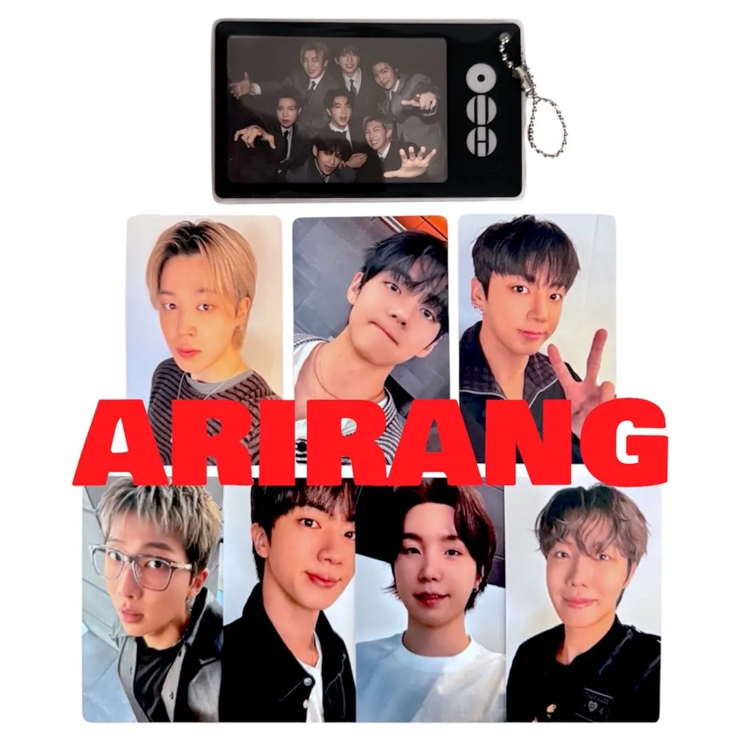 BTS ARIRANG トレカ ホルダー weverse 日本限定特典 匿名