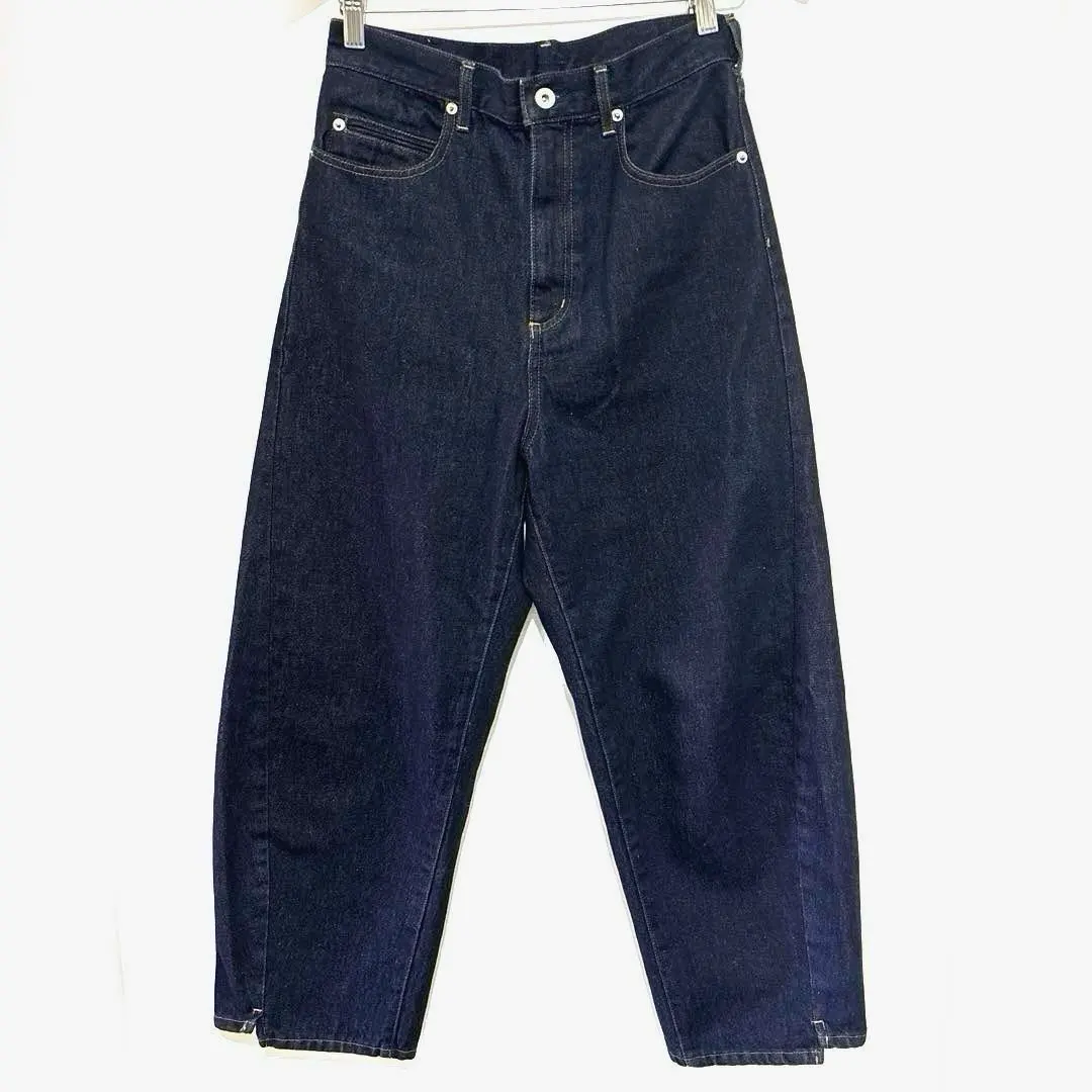 B.C STOCK DU JOUR デュジュール　ワイドバレルレッグデニム M