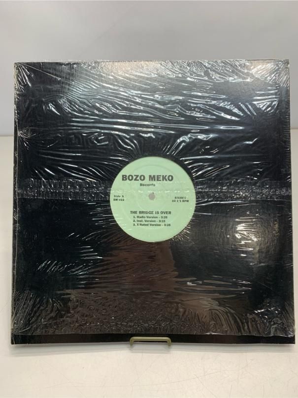 当時物　レコード　BOZO MEKO　The Bridge Is Over　ヴィンテージLP A6298A08