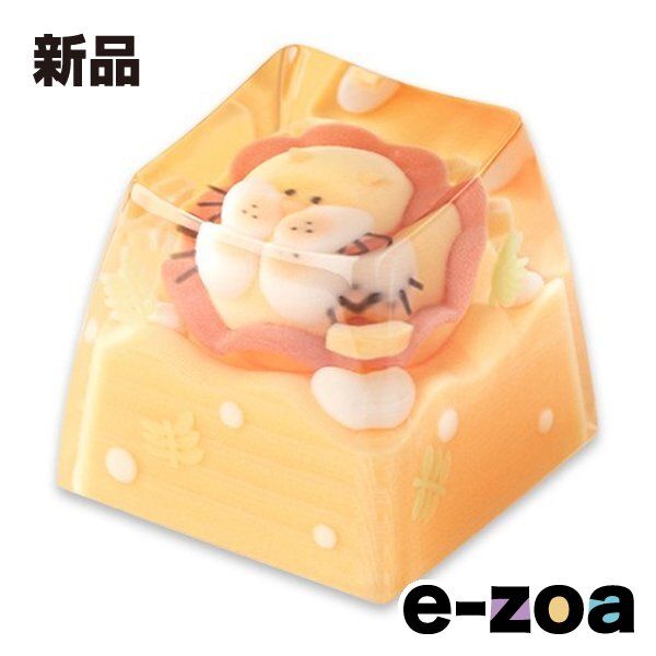 KEYMOJI（キーモジ） Starry Candy - Mango Artisan Keycap kj-akc-stc-mango (2658683)