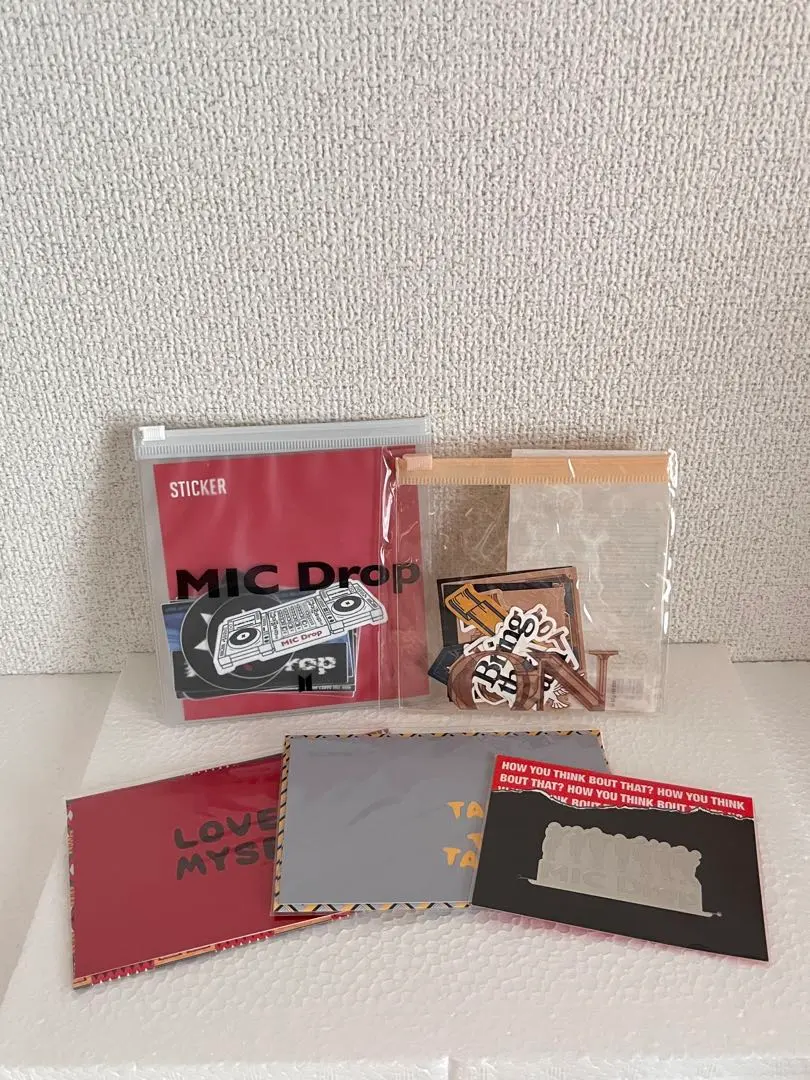 【新品未使用】BTS ステッカー/カード まとめ売り