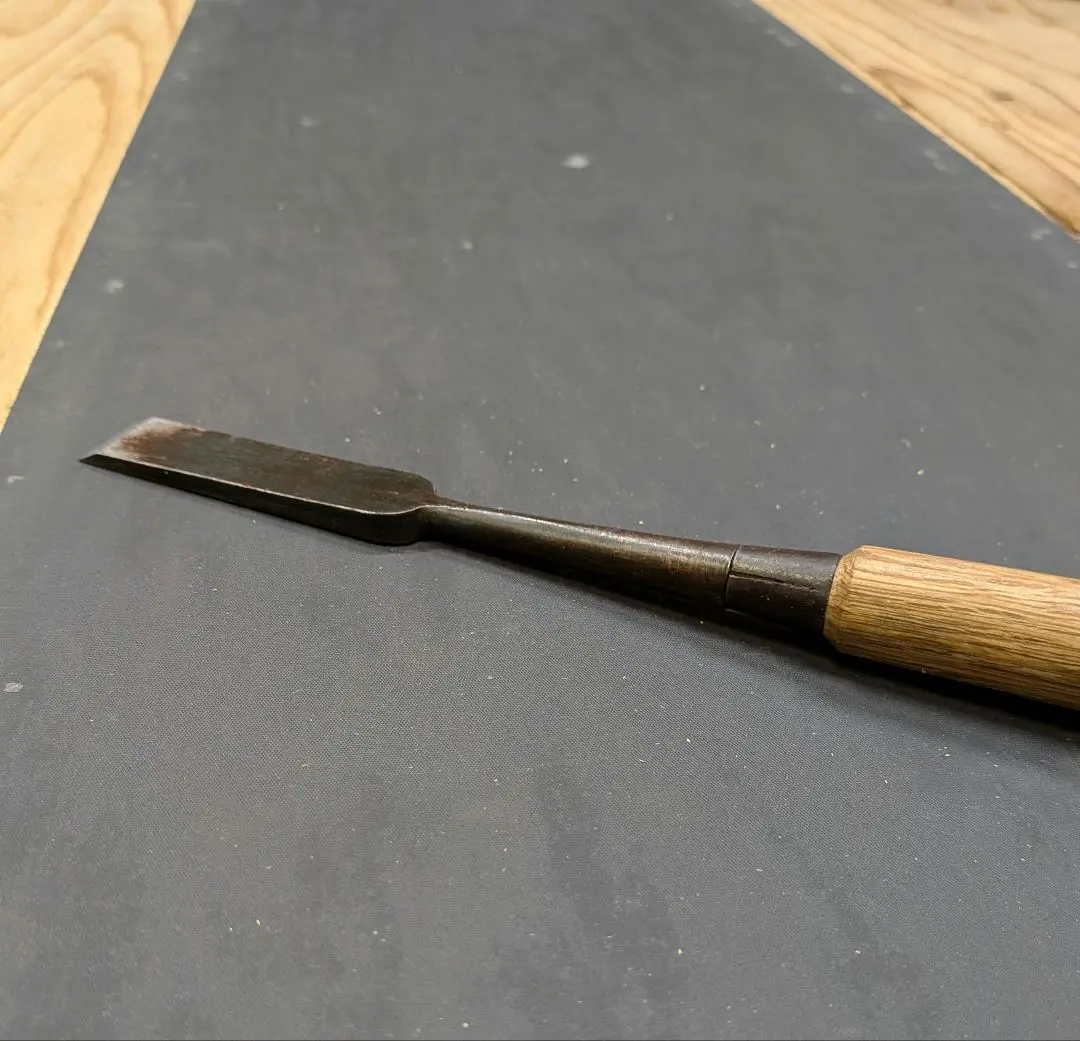 鑿　木成鑿　6分　18ミリ ノミ 大工道具 突き鑿