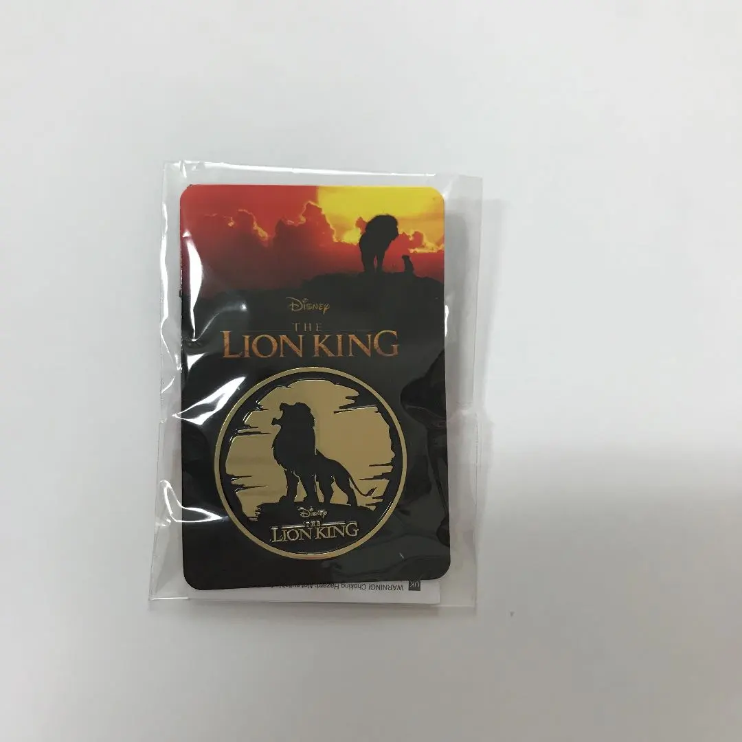 映画『ライオンキング』西武鉄道スタンプラリー 景品:ピンバッチ