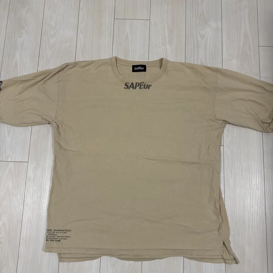 SAPEur オーバーサイズTシャツ