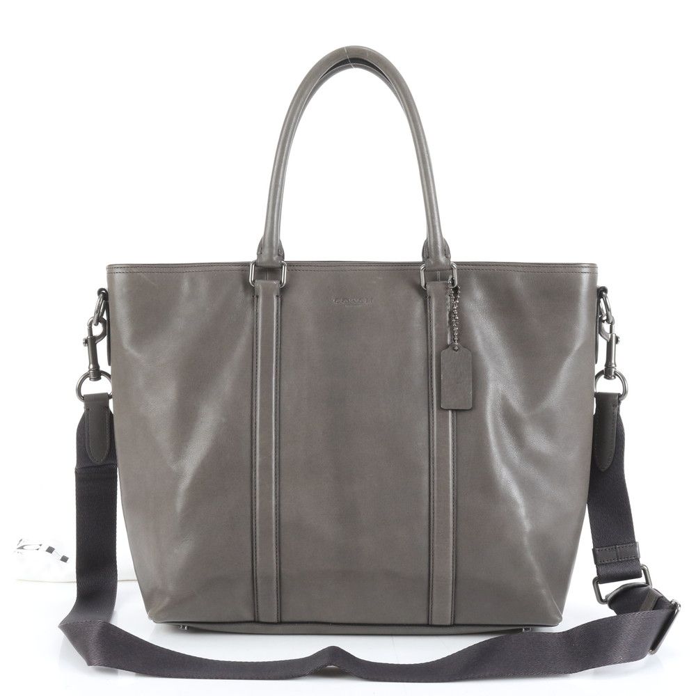 極美品 コーチ メトロポリタン 24772 レザー 2WAY トート バッグ 斜め掛け ショルダー ビジネス 通勤 書類鞄 A4 メンズ MEE DL45-9【中古】