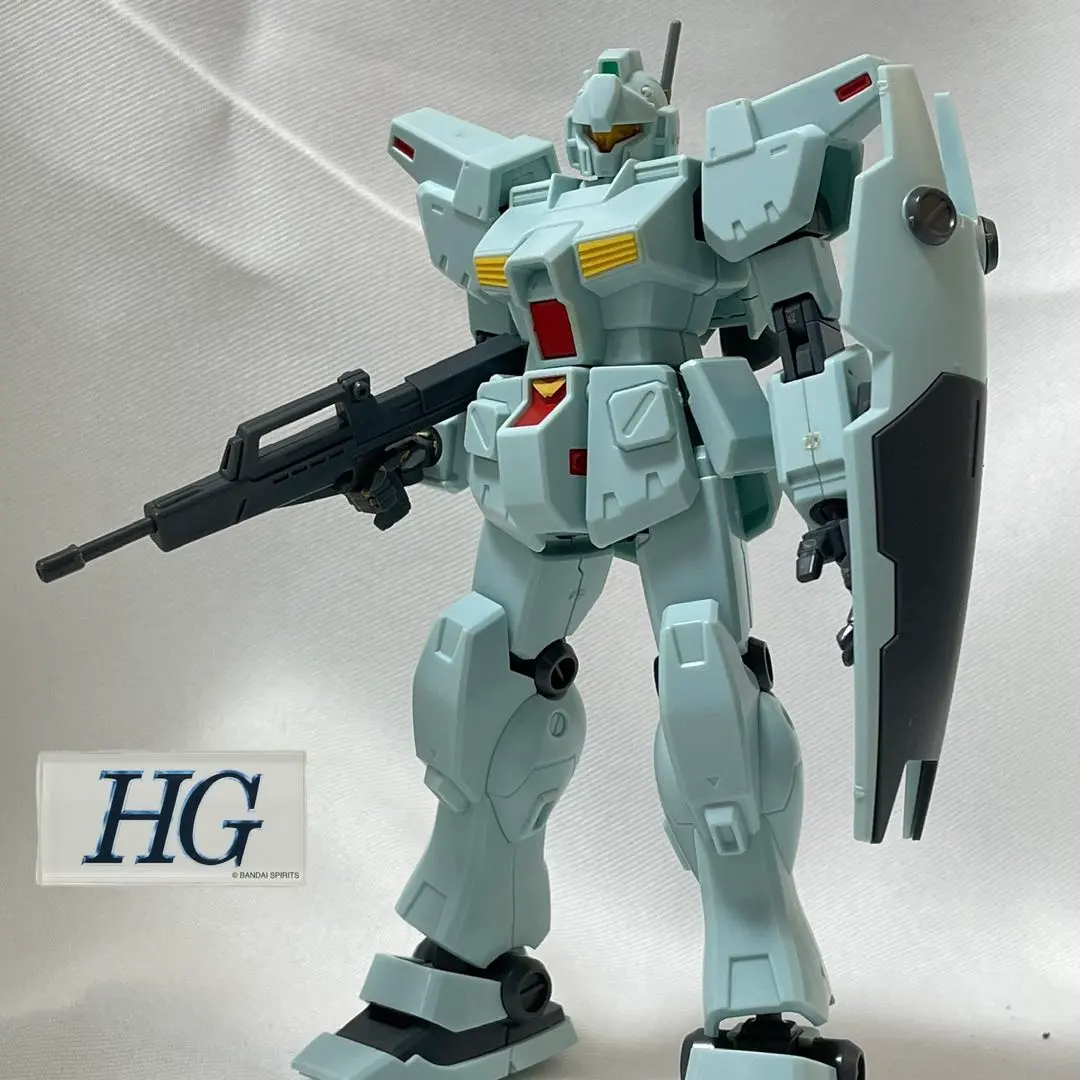 HG ジムカスタム 機動戦士ガンダム プラモデル 完成品ジャンク品